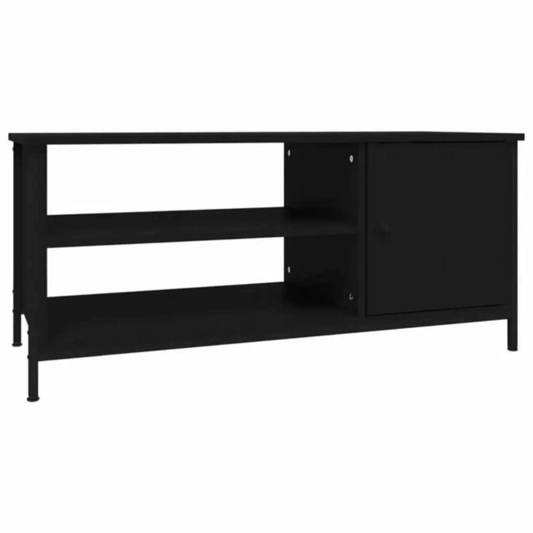 furnicato TV-Schrank Schwarz 100x40x45 cm Holzwerkstoff (1-St) günstig online kaufen