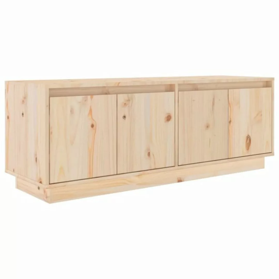 vidaXL TV-Schrank TV-Schrank 110x34x40 cm Massivholz Kiefer Lowboard günstig online kaufen