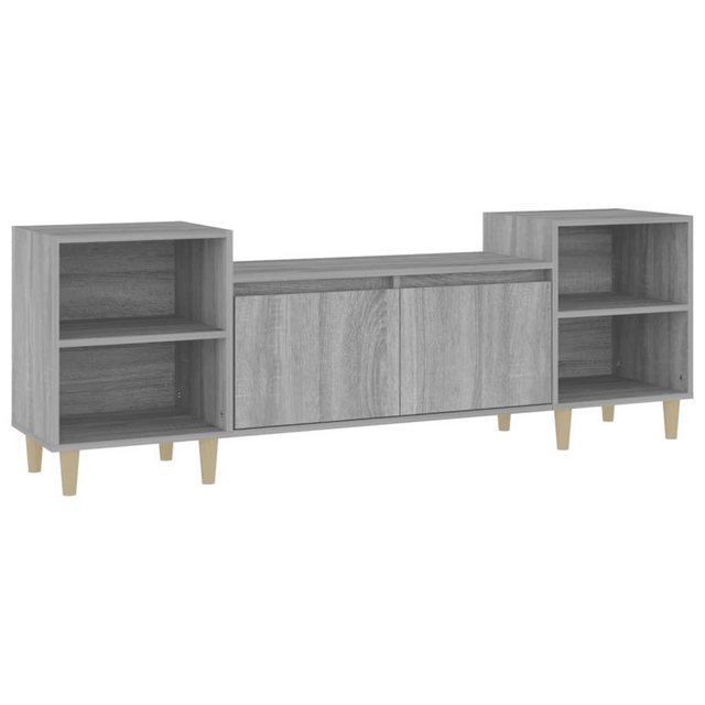 vidaXL TV-Schrank TV-Schrank Grau Sonoma 160x35x55 cm Spanplatte TV-Lowboar günstig online kaufen