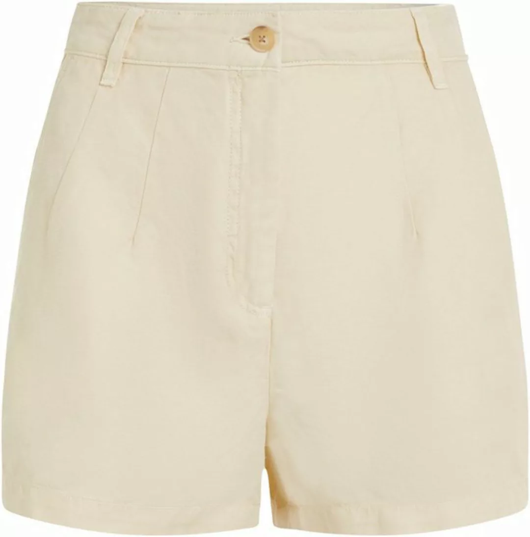 Tommy Hilfiger Shorts COTTON LINEN SHORT mit Logostickerei günstig online kaufen