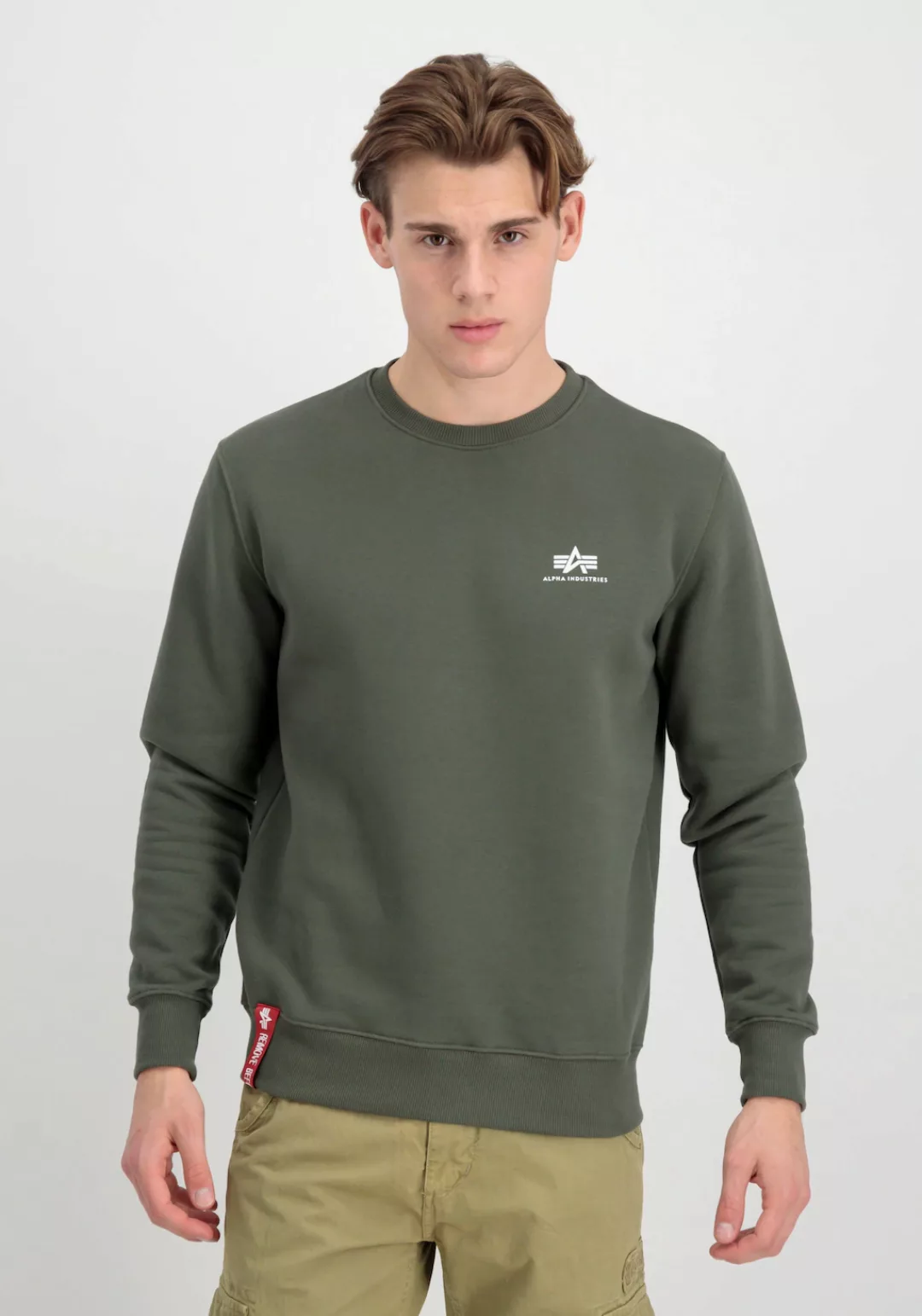 Alpha Industries Sweater "Alpha Industries Men - Sweatshirts Basic Sweater günstig online kaufen