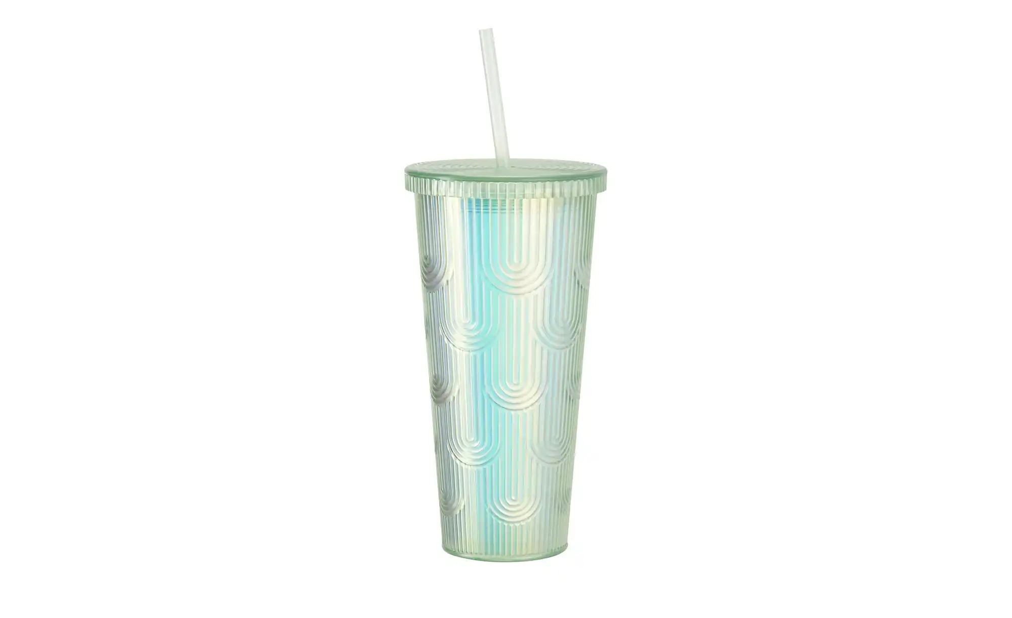 KHG Trinkbecher   ¦ grün ¦ Kunststoff ¦ Maße (cm): B: 6,5 H: 20,5 T: 10.5 G günstig online kaufen