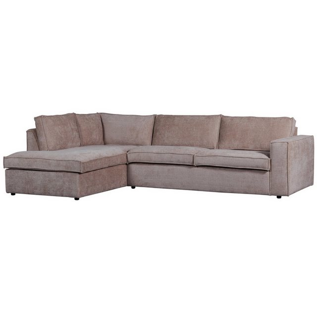 Basiclabel Ecksofa Hajo aus Chenille-Stoff Links günstig online kaufen