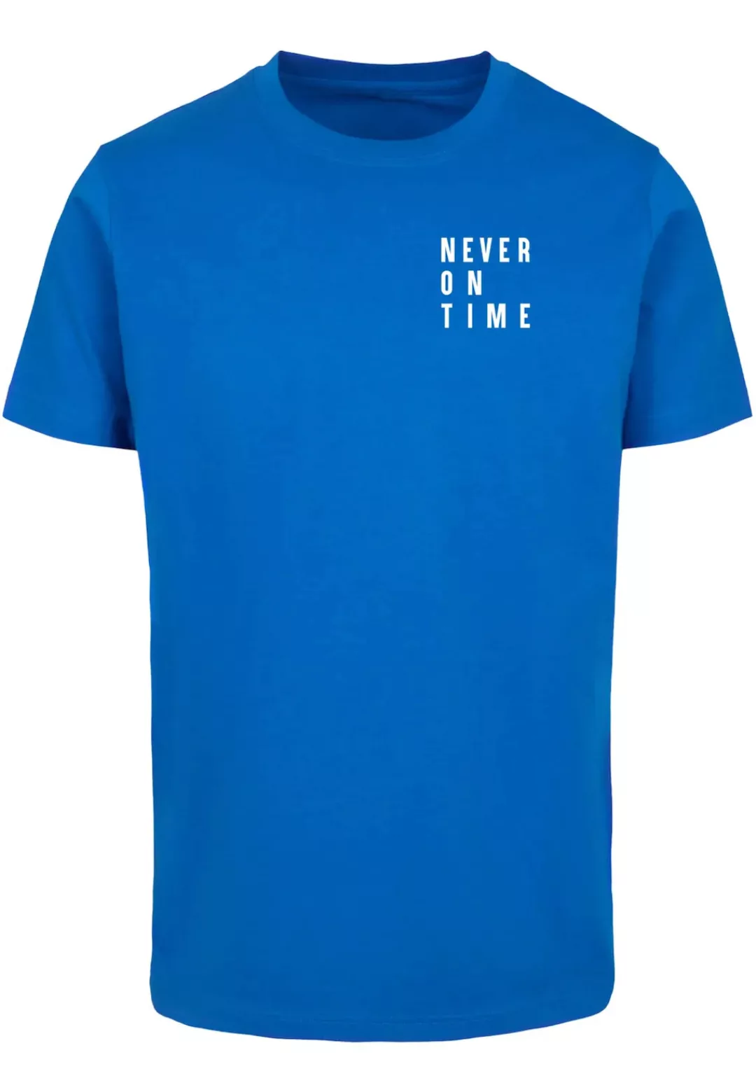 MisterTee Kurzarmshirt "MisterTee Damen Never On Time Tee" günstig online kaufen