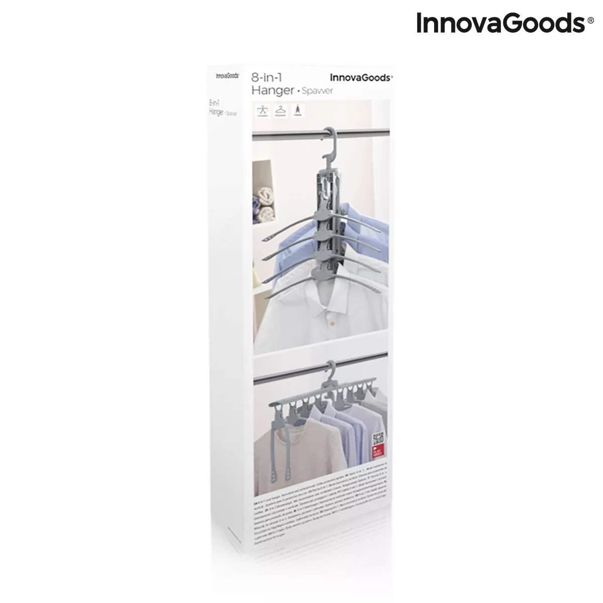 Mehrfach-kleiderbügel 8 In 1 Spavver Innovagoods günstig online kaufen