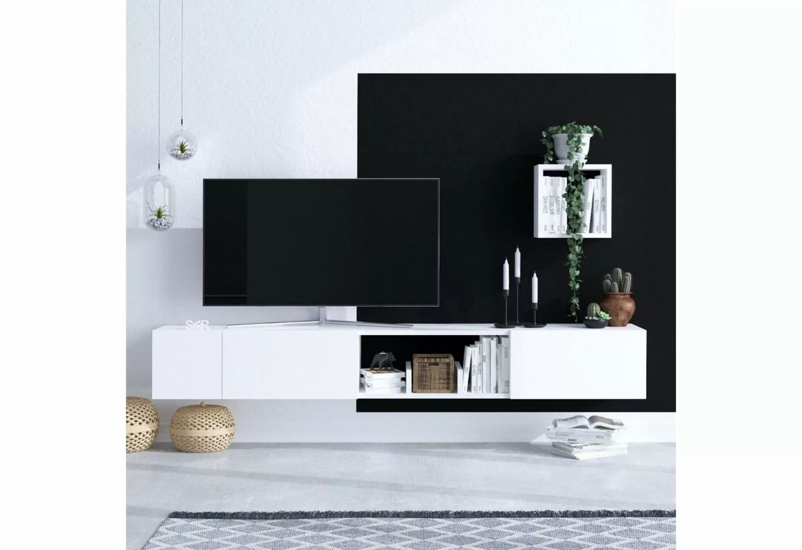 Skye Decor TV-Schrank Schränke, 25x180x30 cm, 100% Melaminbeschichtete Part günstig online kaufen