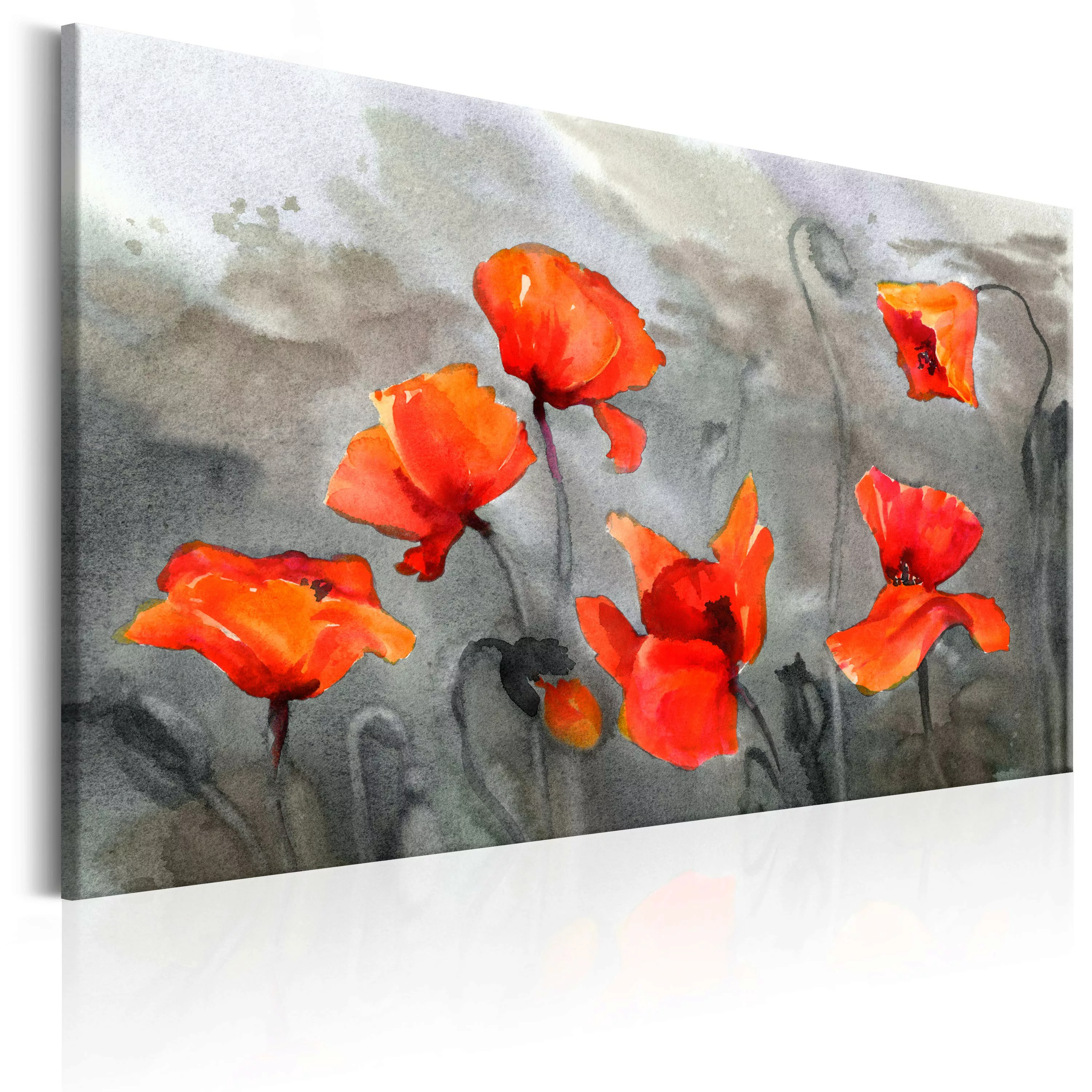 Wandbild - Poppies (watercolour) günstig online kaufen