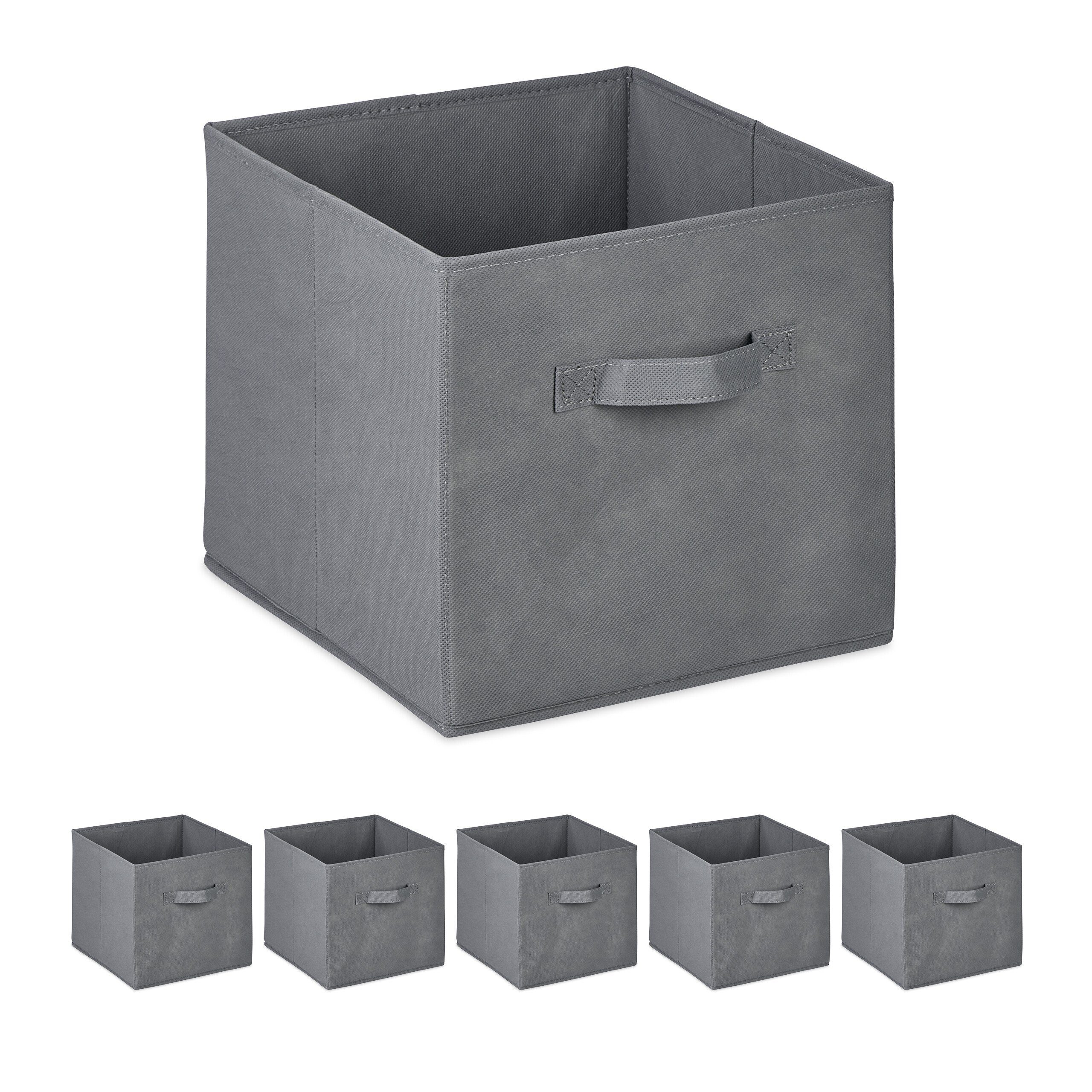 relaxdays Aufbewahrungsbox im 6er Set günstig online kaufen