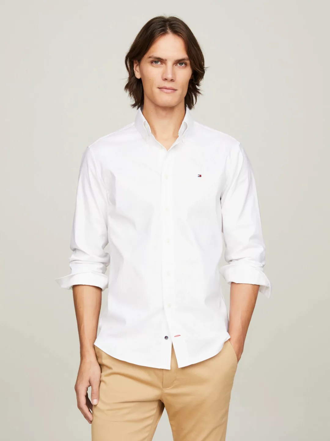 Tommy Hilfiger TAILORED Businesshemd CL FLEX OXF RF SHIRT günstig online kaufen