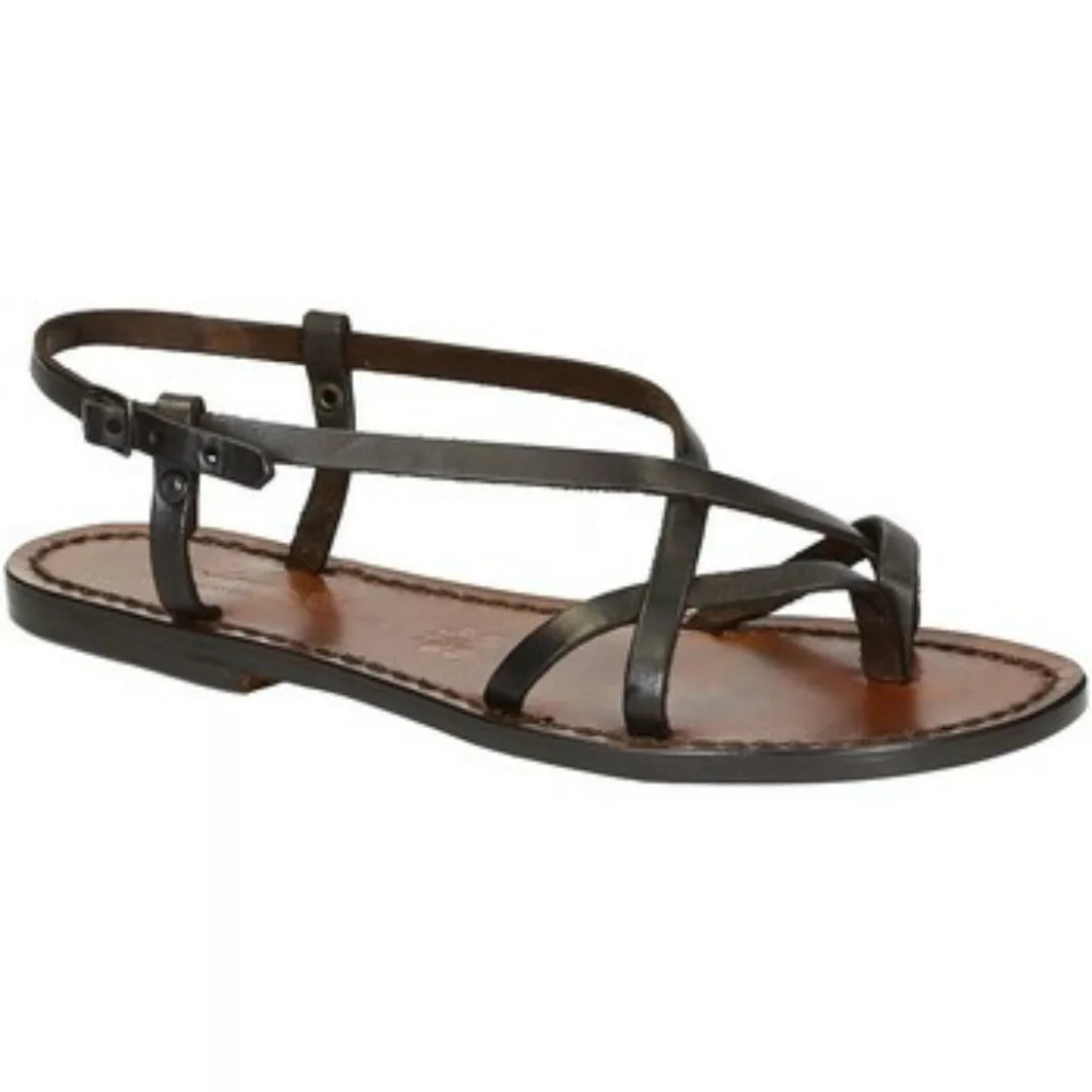 Gianluca - L'artigiano Del Cuoio  Sandalen 537 D MORO CUOIO günstig online kaufen