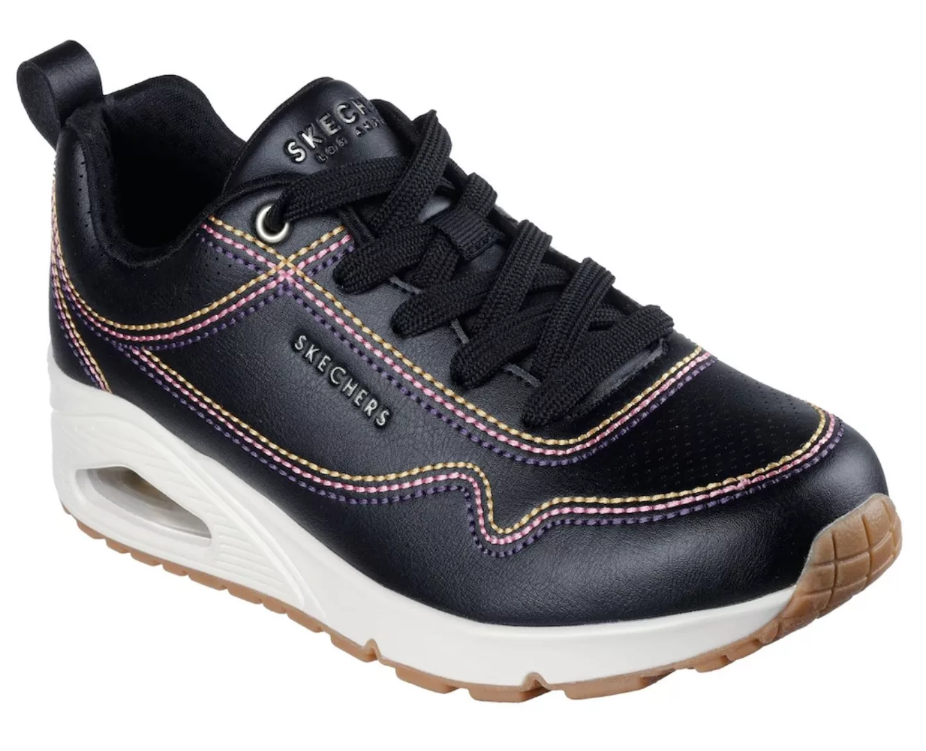 Skechers Sneaker "UNO-LUXURIOUS STITCHES", Keilsneaker, Plateausneaker mit günstig online kaufen