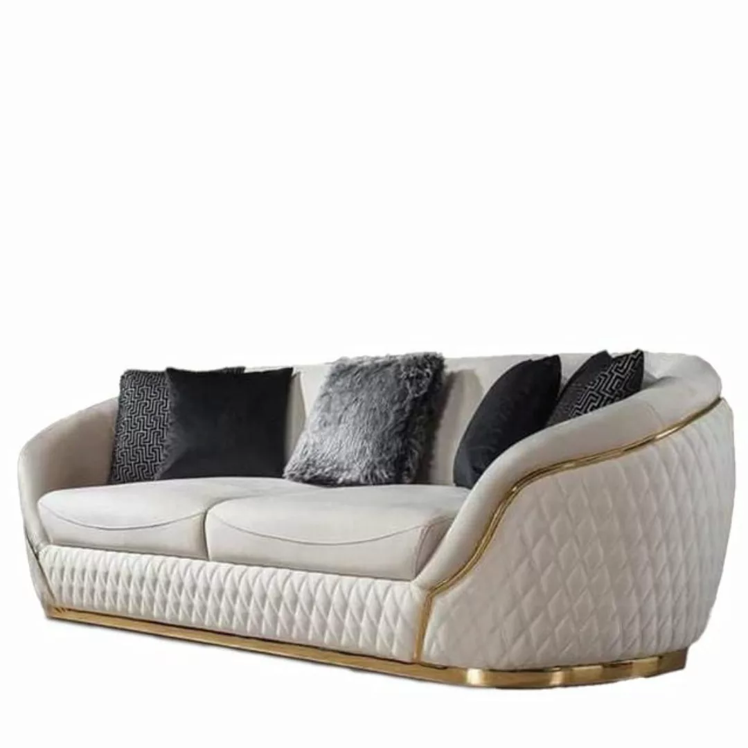 Xlmoebel Sofa Drei-Sitzer Sofa Zeitgenössische Couch Elegante Möbelstoffe N günstig online kaufen