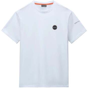 Napapijri  T-Shirts & Poloshirts Badge T-Shirt White günstig online kaufen