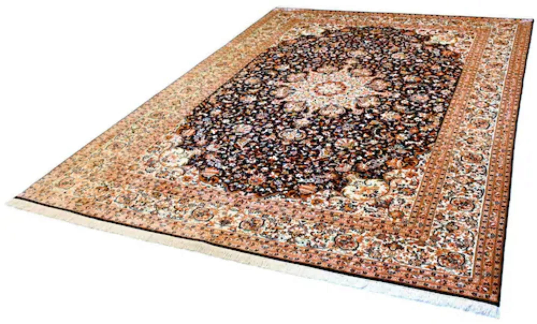 Kayoom Seidenteppich »Kashan 4875«, rechteckig, Einzelstück mit Zertifikat, günstig online kaufen