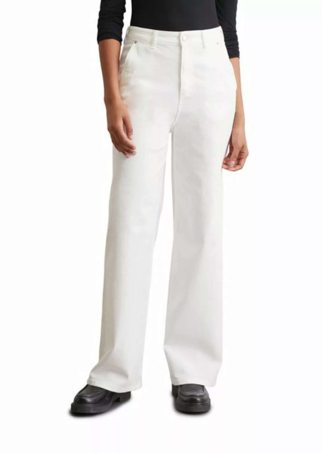 Marc O'Polo Weite Jeans aus Organic Cotton-Lyocell-Mix günstig online kaufen