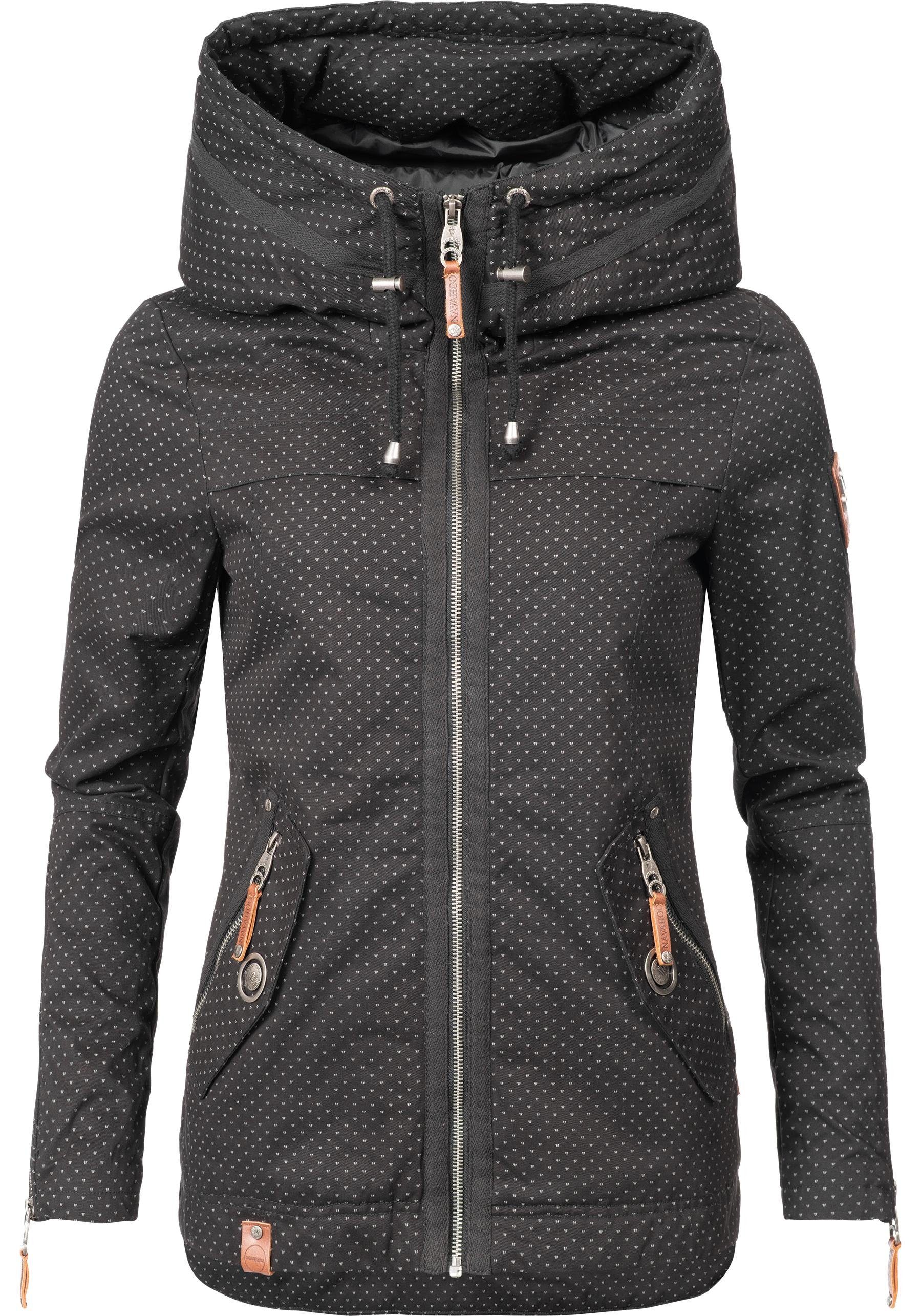 Navahoo Outdoorjacke "Wekoo", mit Kapuze, moderner Damen Übergangsparka aus günstig online kaufen