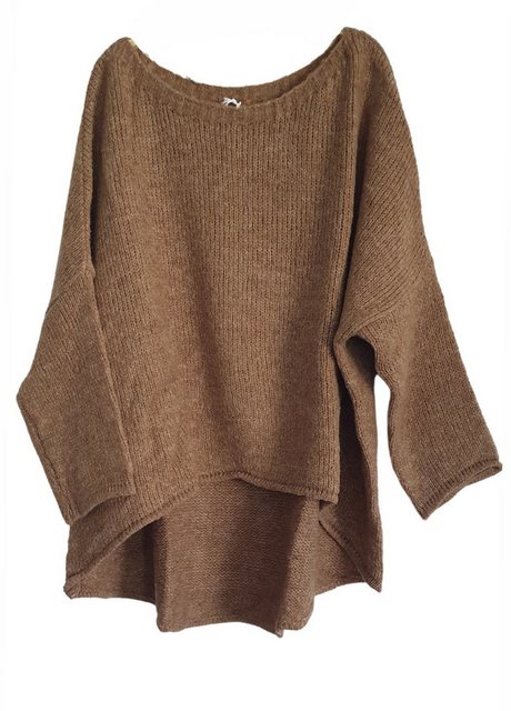 Charis Moda Strickpullover "Adriana" asymmetrischer Schnitt im Oversize Loo günstig online kaufen