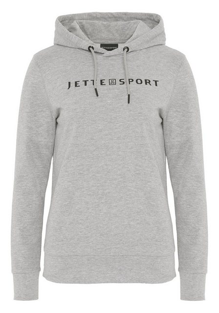 JETTE SPORT Kapuzensweatshirt mit Labelprint günstig online kaufen