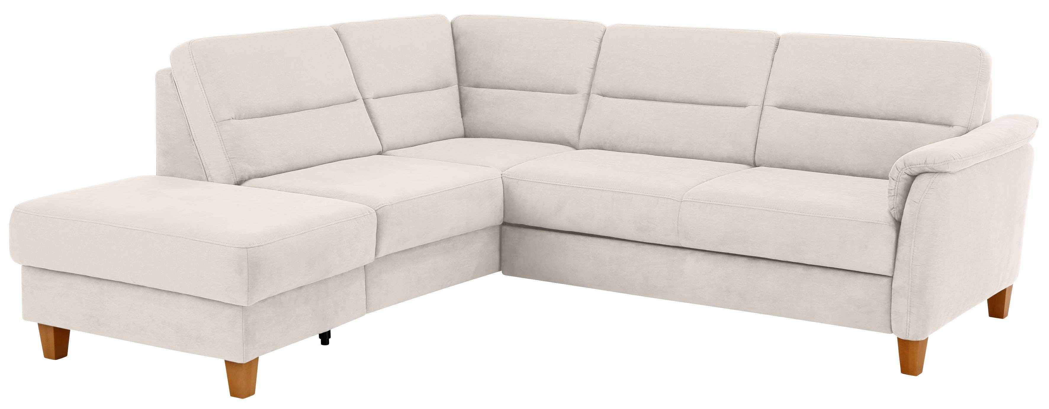Home affaire Ecksofa Palmera L-Form, Federkern, günstig online kaufen