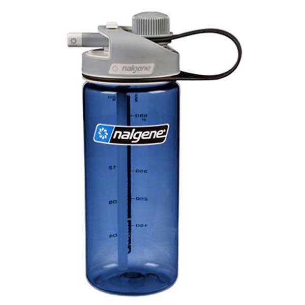 Nalgene Multi Drink Flasche 700ml One Size Blue / Loop-Top Gray günstig online kaufen