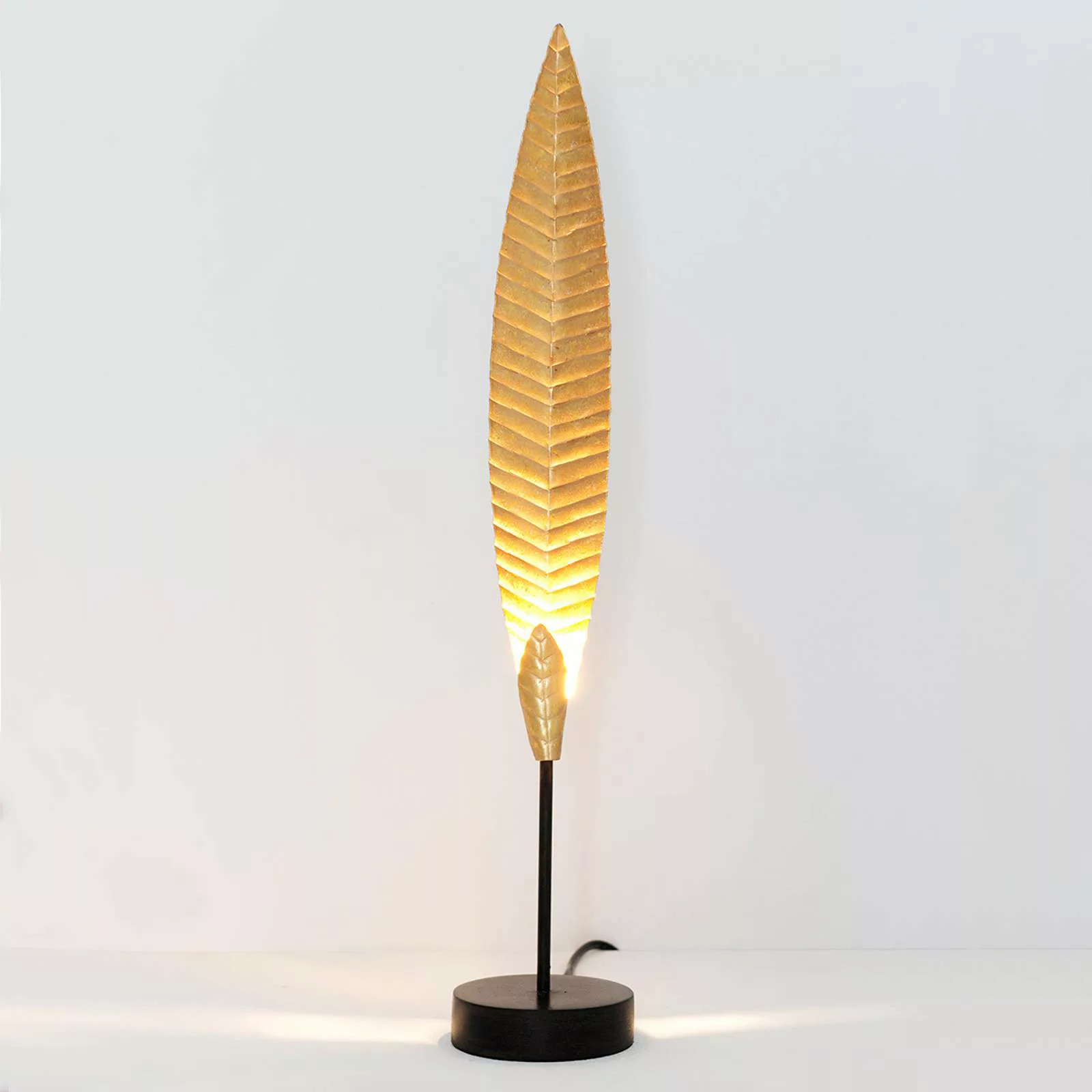 Tischleuchte Penna gold Höhe 51 cm günstig online kaufen