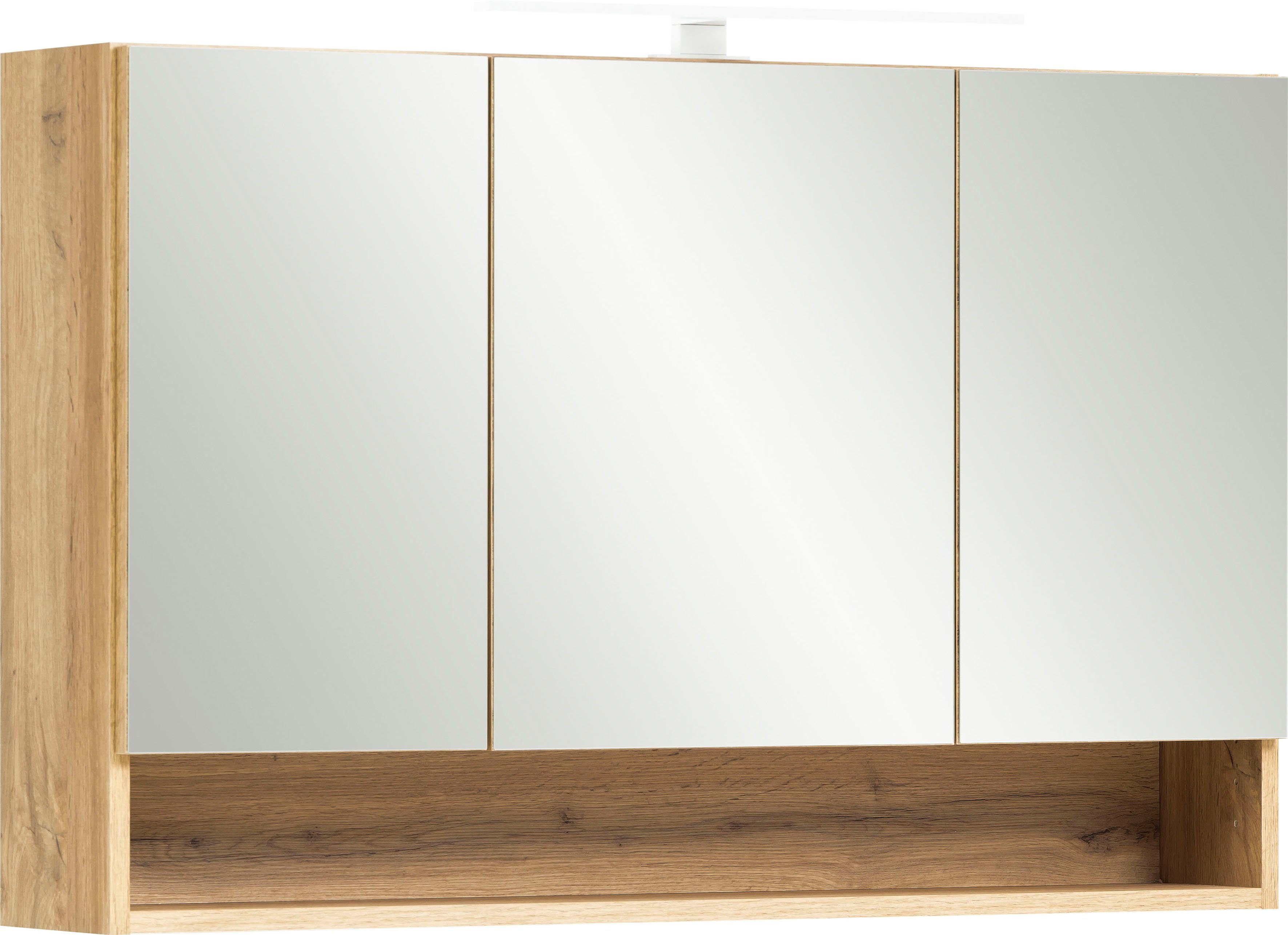 welltime Spiegelschrank "Stubach", Breite 100 cm günstig online kaufen