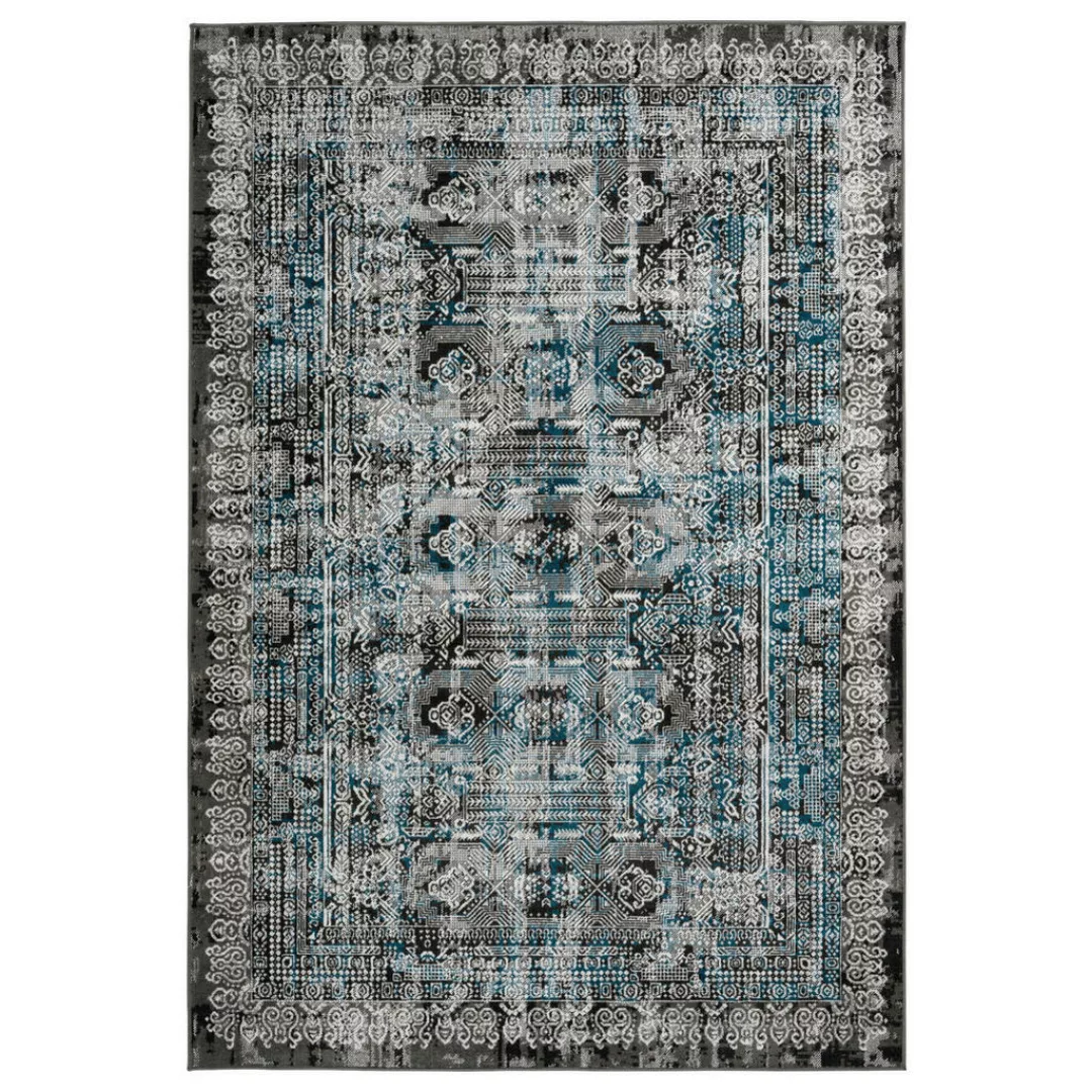 360Living Teppich blau B/L: ca. 80x150 cm günstig online kaufen