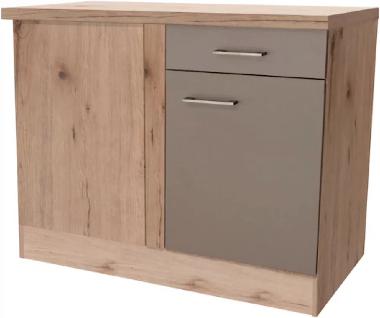 Flex-Well Eckunterschrank »Riva«, (B x H x T) 110 x 86 x 60 cm günstig online kaufen