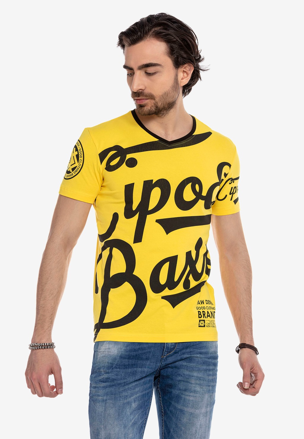 Cipo & Baxx T-Shirt "CT635", mit coolem Marken-Frontprint günstig online kaufen