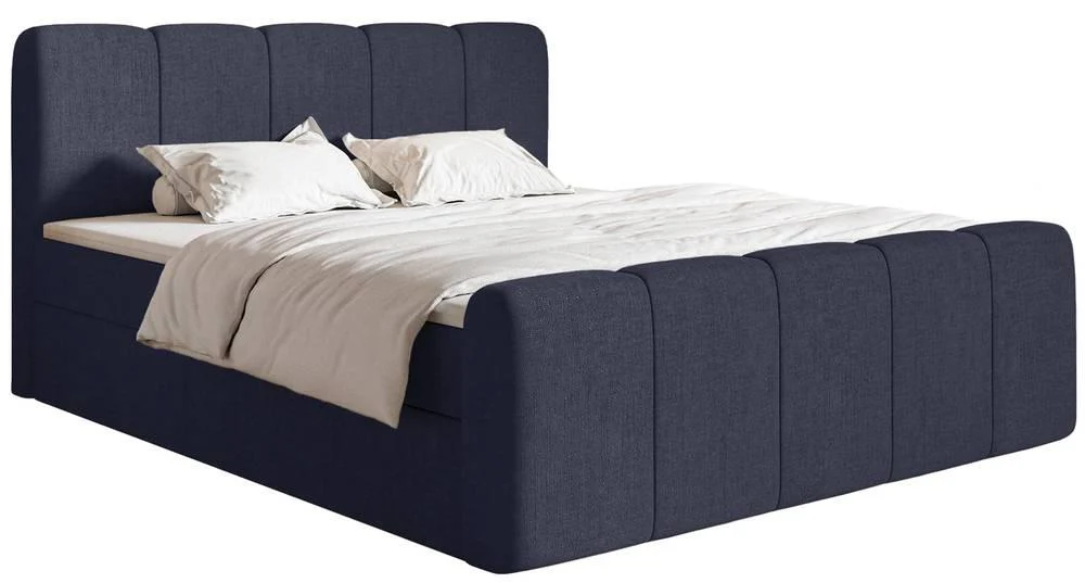 NADUVI Collection | Boxspringbett Chloe 160x200 Chenille mit Staufach günstig online kaufen