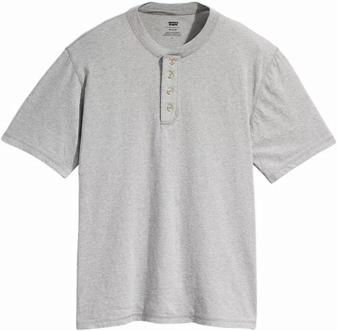 Levi's® Rundhalsshirt SS 4 BUTTON HENLEY mit Knopfleiste günstig online kaufen