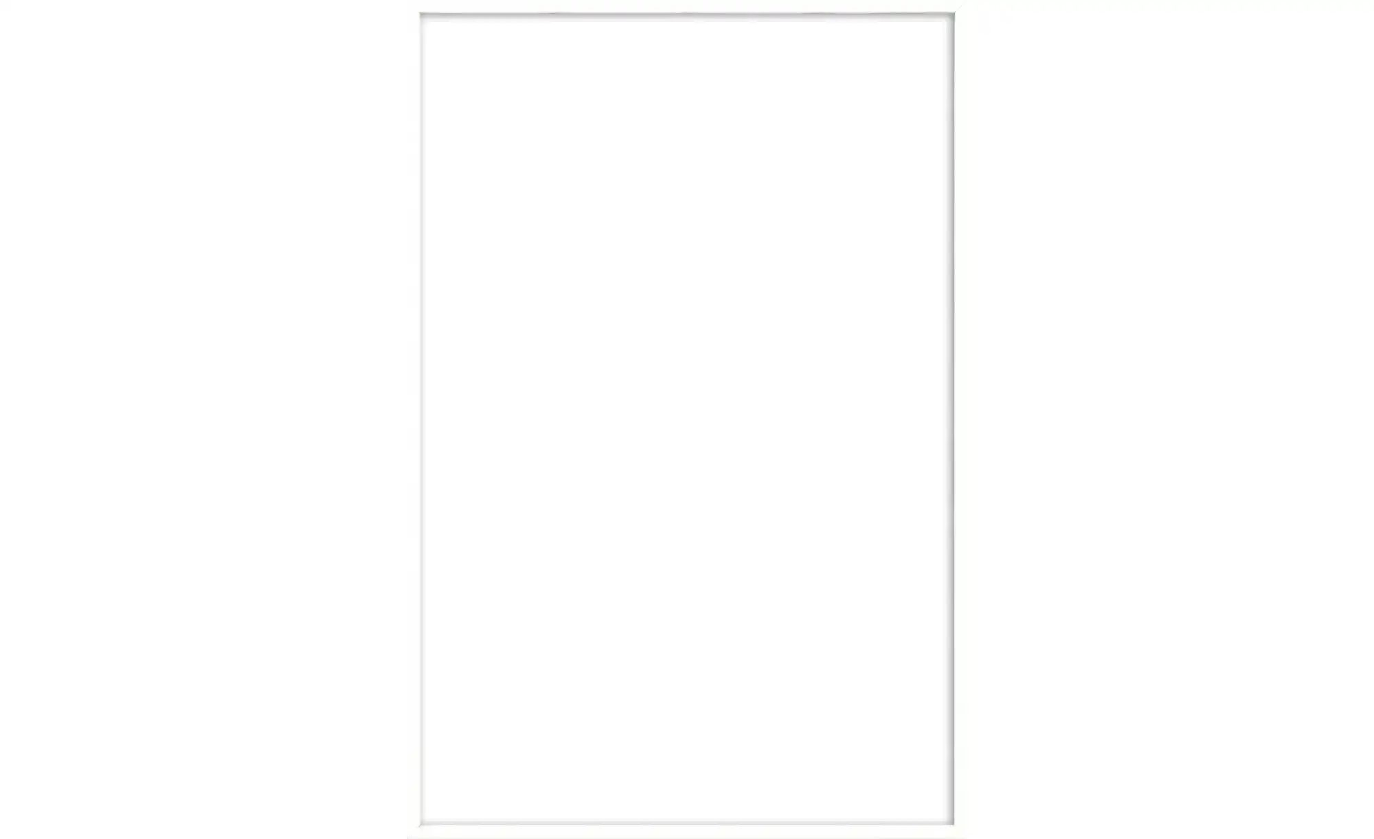 Bilderrahmen 40x60 cm ¦ weiß ¦ Kunststoff ¦ Maße (cm): B: 40 H: 60 T: 2 Acc günstig online kaufen