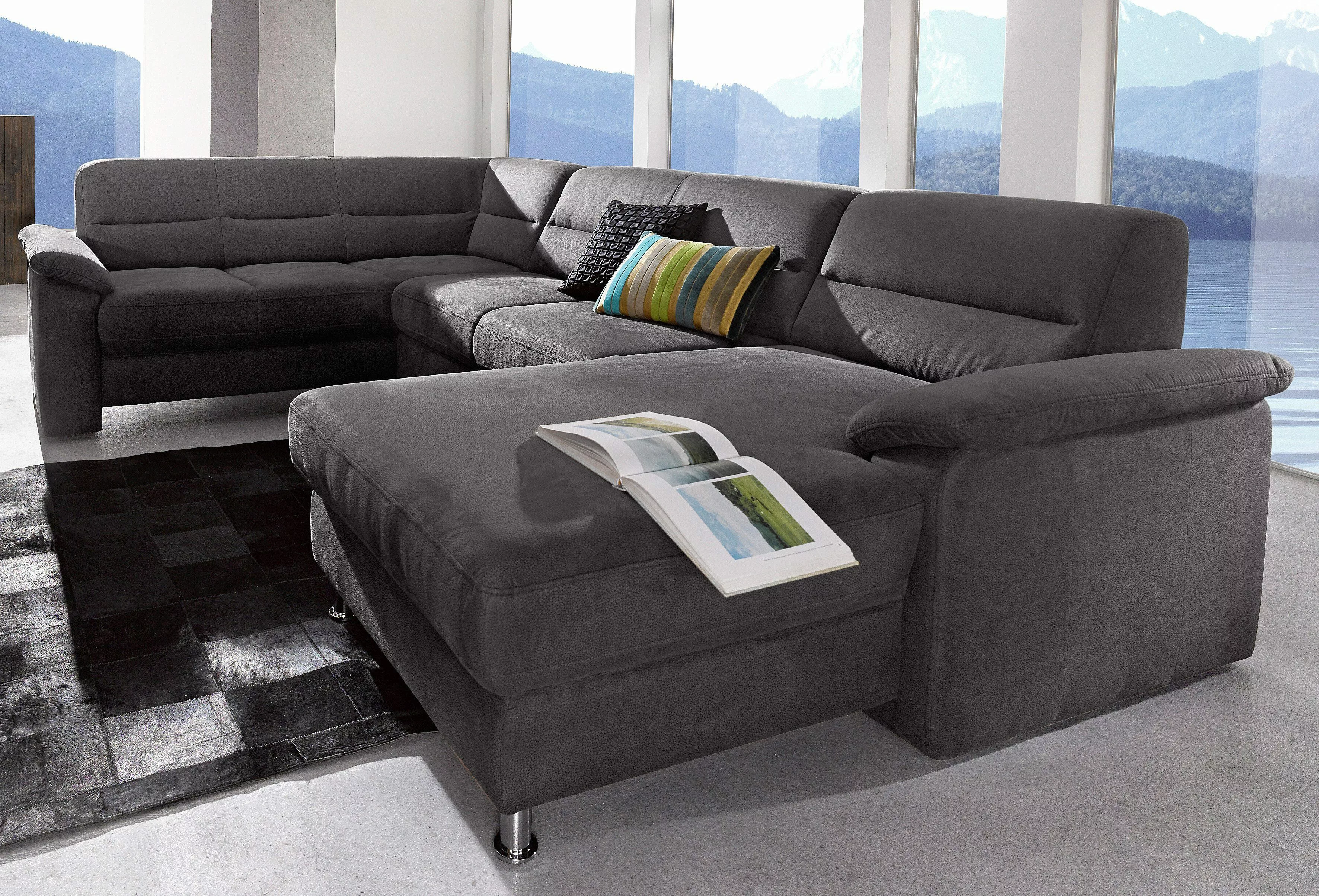 sit&more Wohnlandschaft "Ascara U-Form", inklusive Boxspring/Federkern-Pols günstig online kaufen