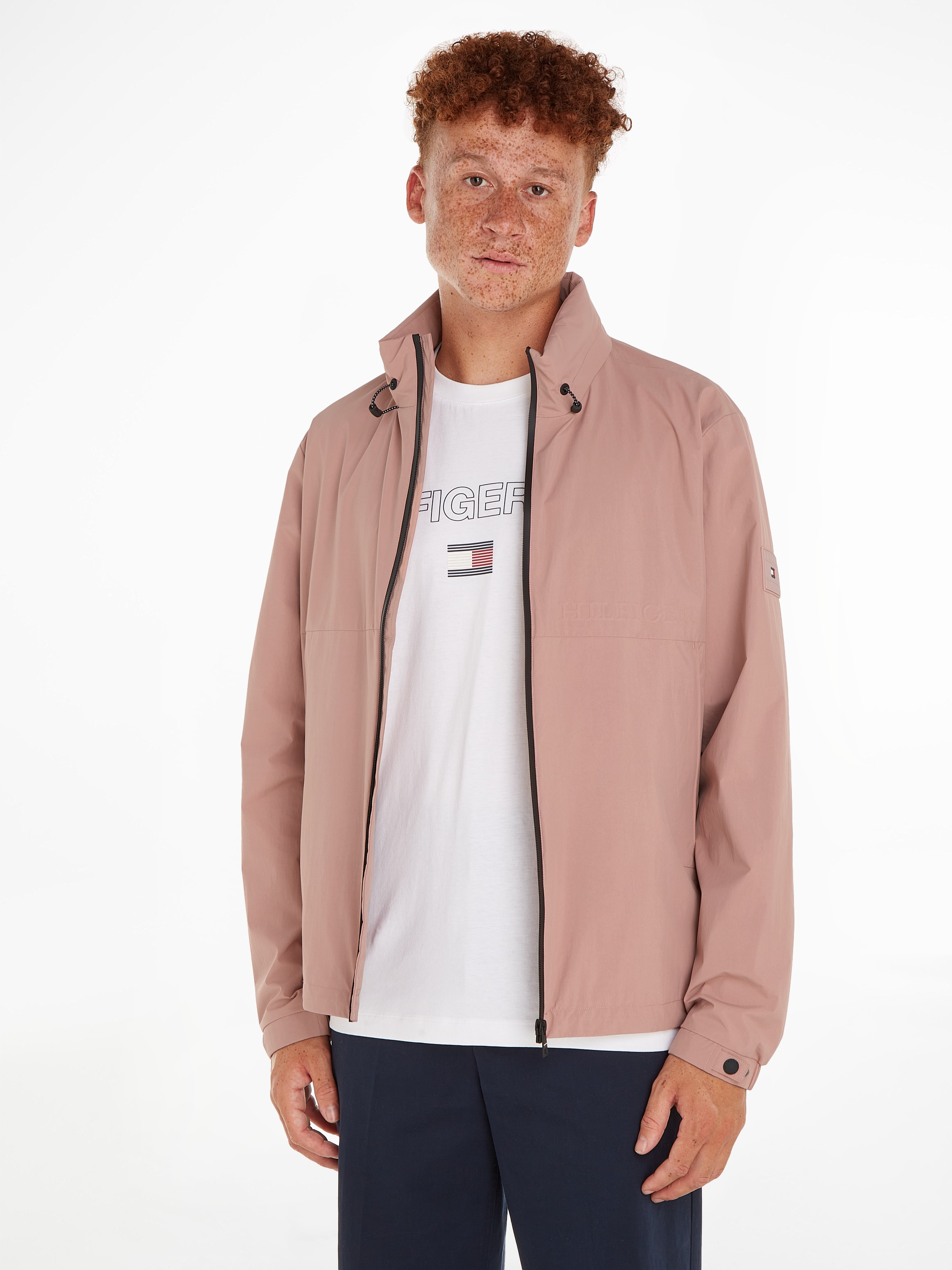 Tommy Hilfiger Kurzjacke "PORTLAND STAND COLLAR JACKET" günstig online kaufen