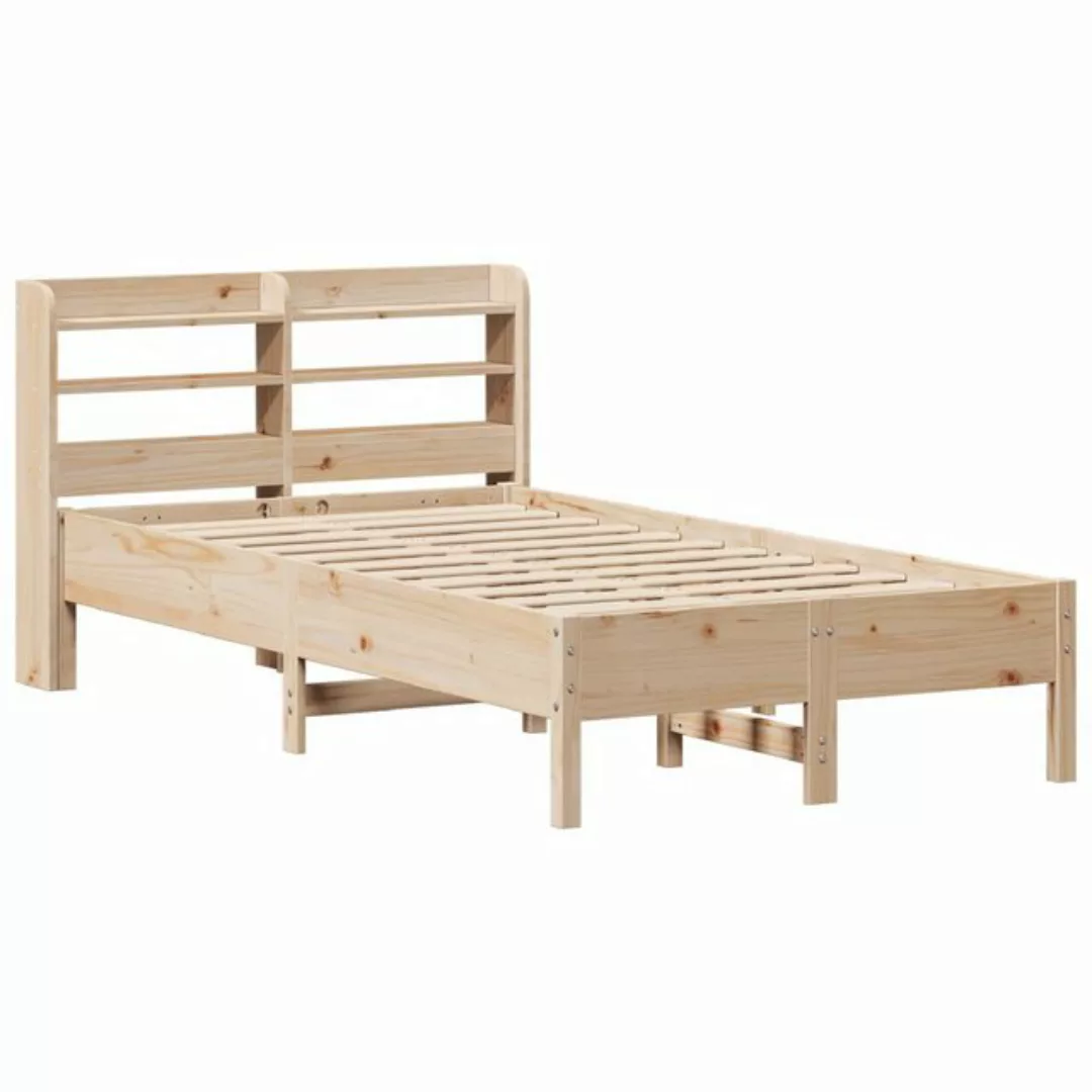 vidaXL Bett, Massivholzbett ohne Matratze 75x190 cm Kiefernholz günstig online kaufen