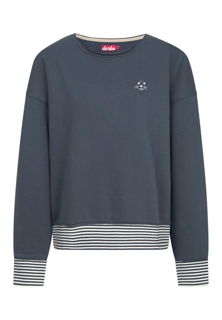 Derbe Sweatshirt Robbenschnute_Striped Sweatshirt Damen (1-tlg) günstig online kaufen