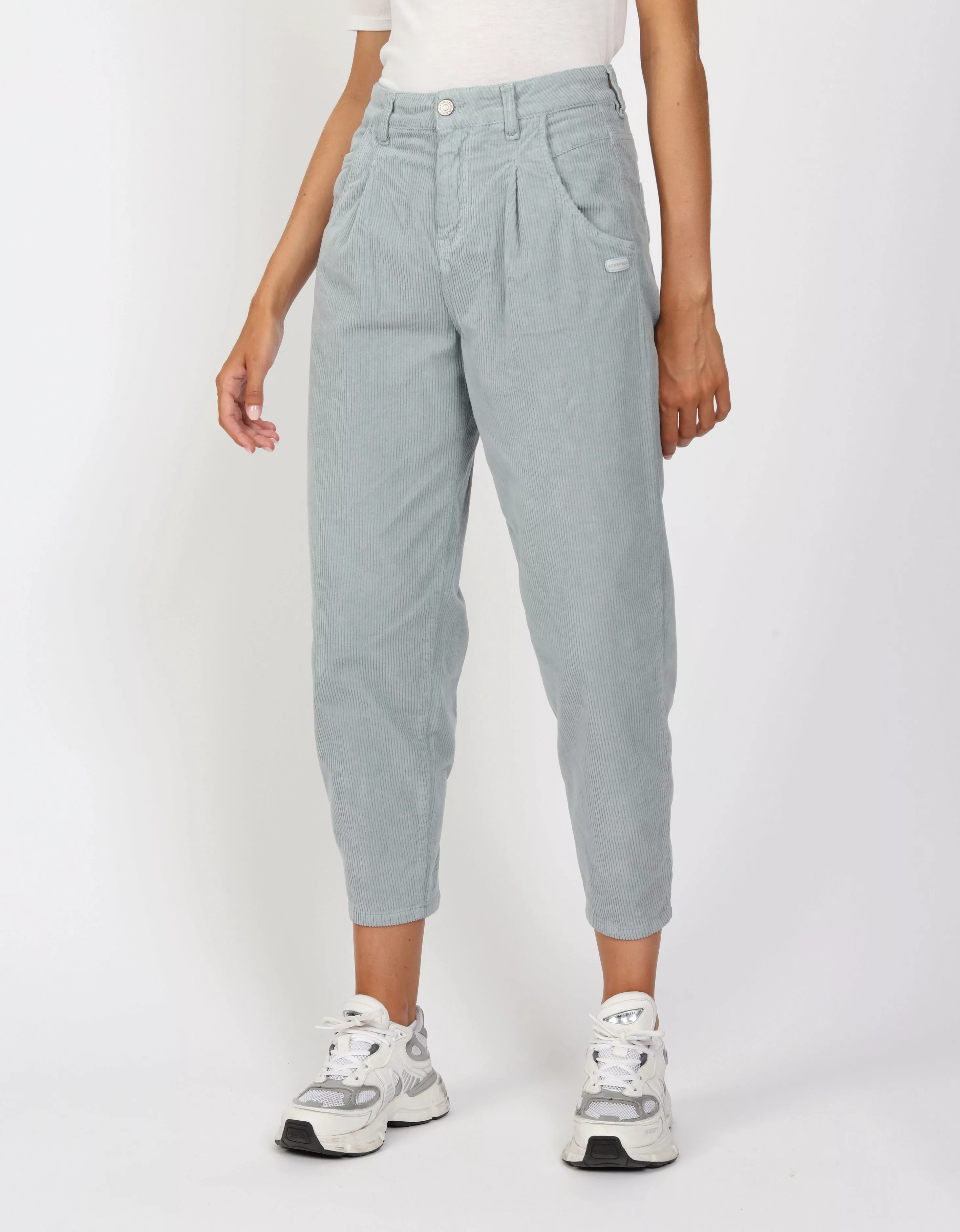 GANG 7/8-Hose "94SILVIA CROPPED", mit Bundfalten günstig online kaufen