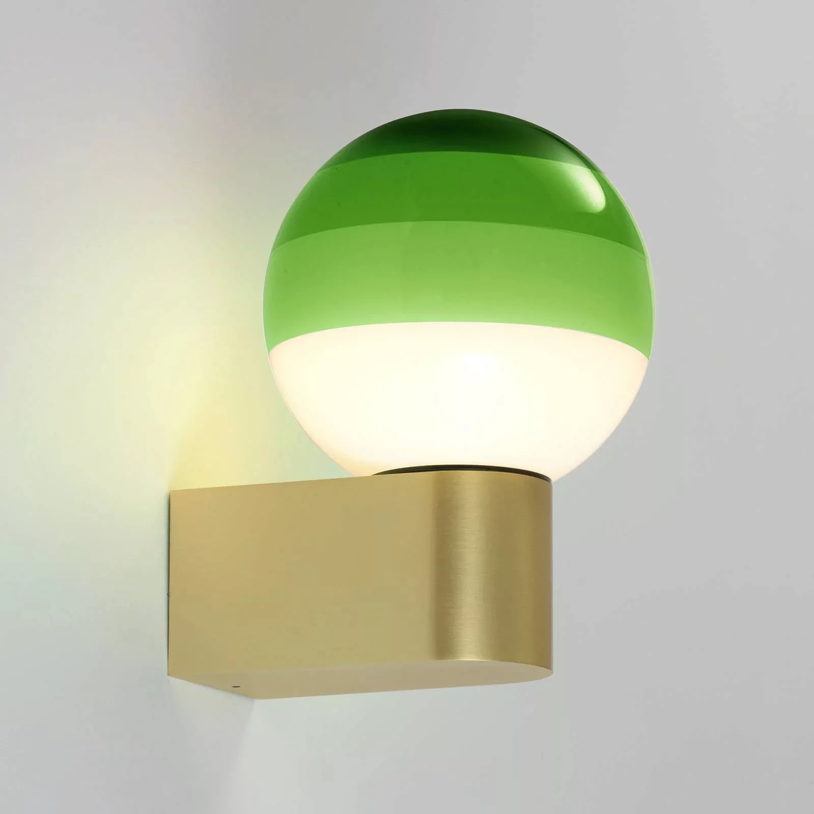 MARSET Dipping Light A1 LED-Wandlampe, grün/gold günstig online kaufen