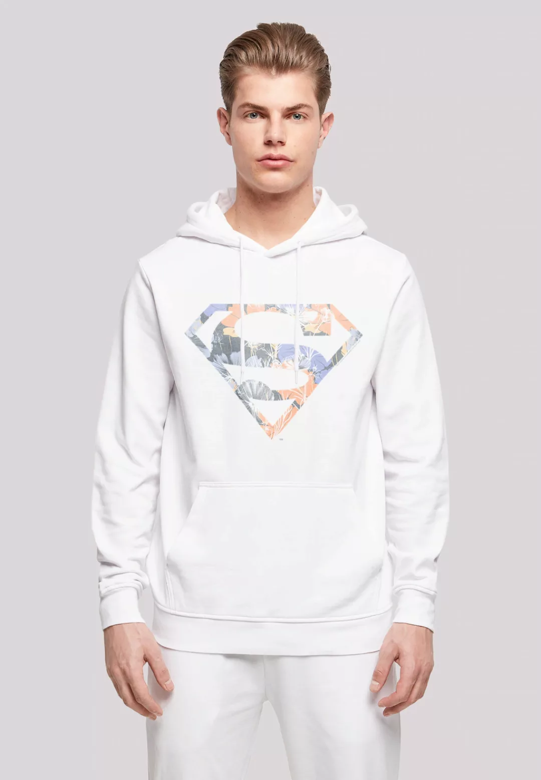 F4NT4STIC Kapuzenpullover "DC Comics Superman Superheld Floral Logo 2", Pri günstig online kaufen