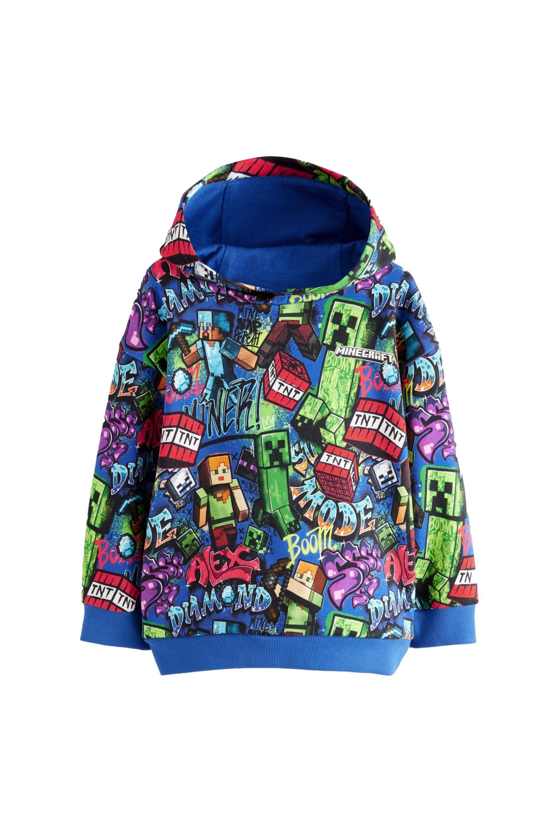 Next Kapuzensweatshirt Minecraft Graffiti Hoodie (1-tlg) günstig online kaufen