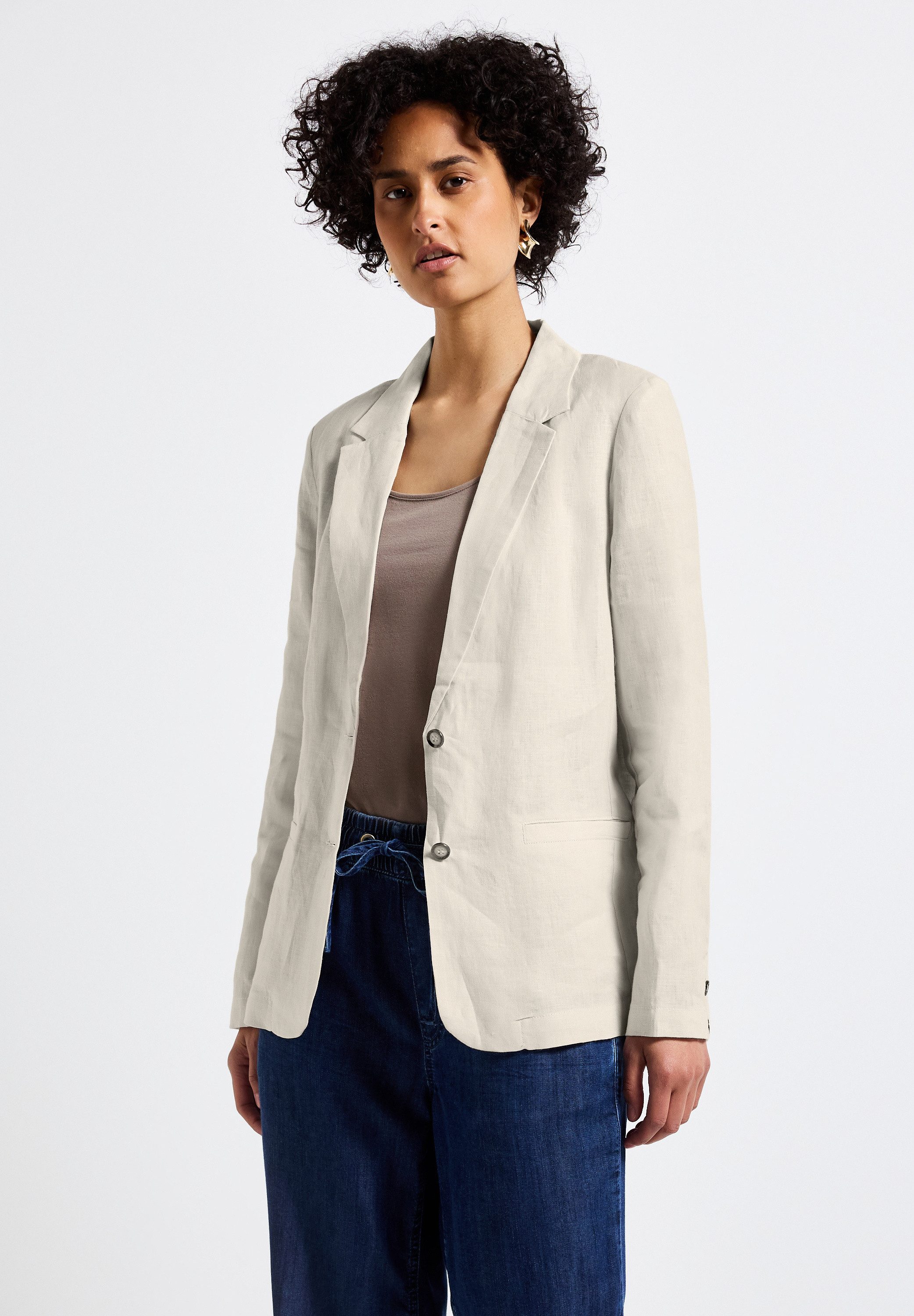 STREET ONE Longblazer, mit Reverskragen günstig online kaufen
