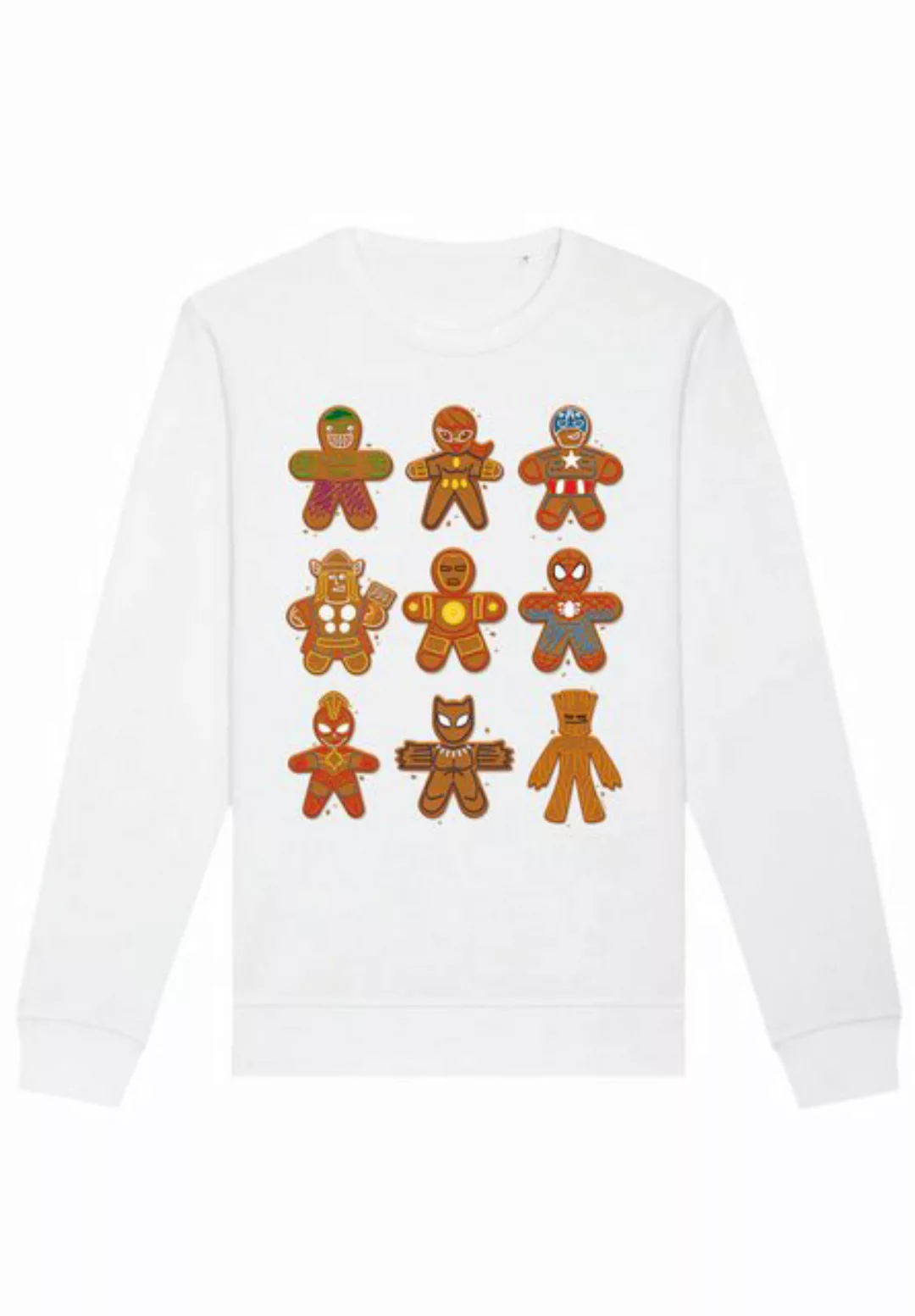 F4NT4STIC Sweatshirt Marvel Universe Christmas Gingerbread Avengers Premium günstig online kaufen