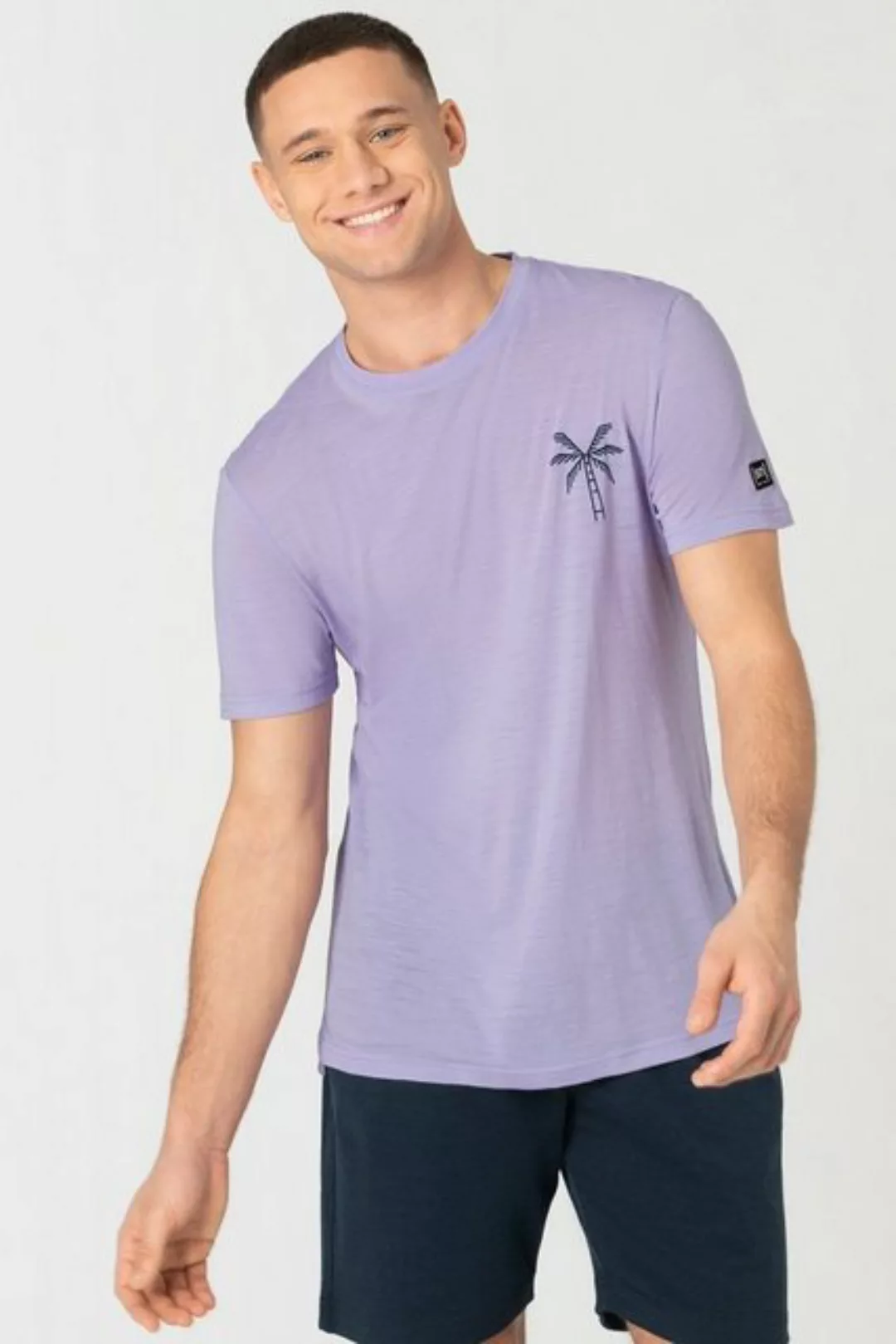 SUPER.NATURAL T-Shirt Merino T-Shirt M TROPICAL ADVENTURE TEE formstabiler günstig online kaufen