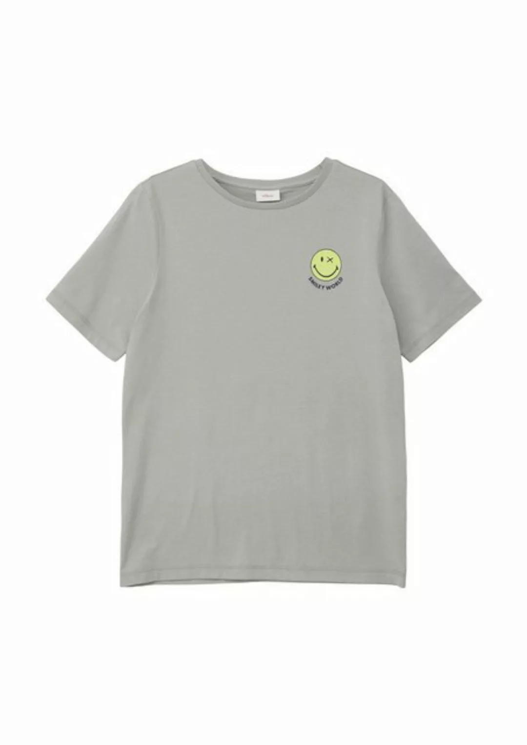 s.Oliver Junior Print-Shirt mit Smiley®-Front- und Rückenprint günstig online kaufen