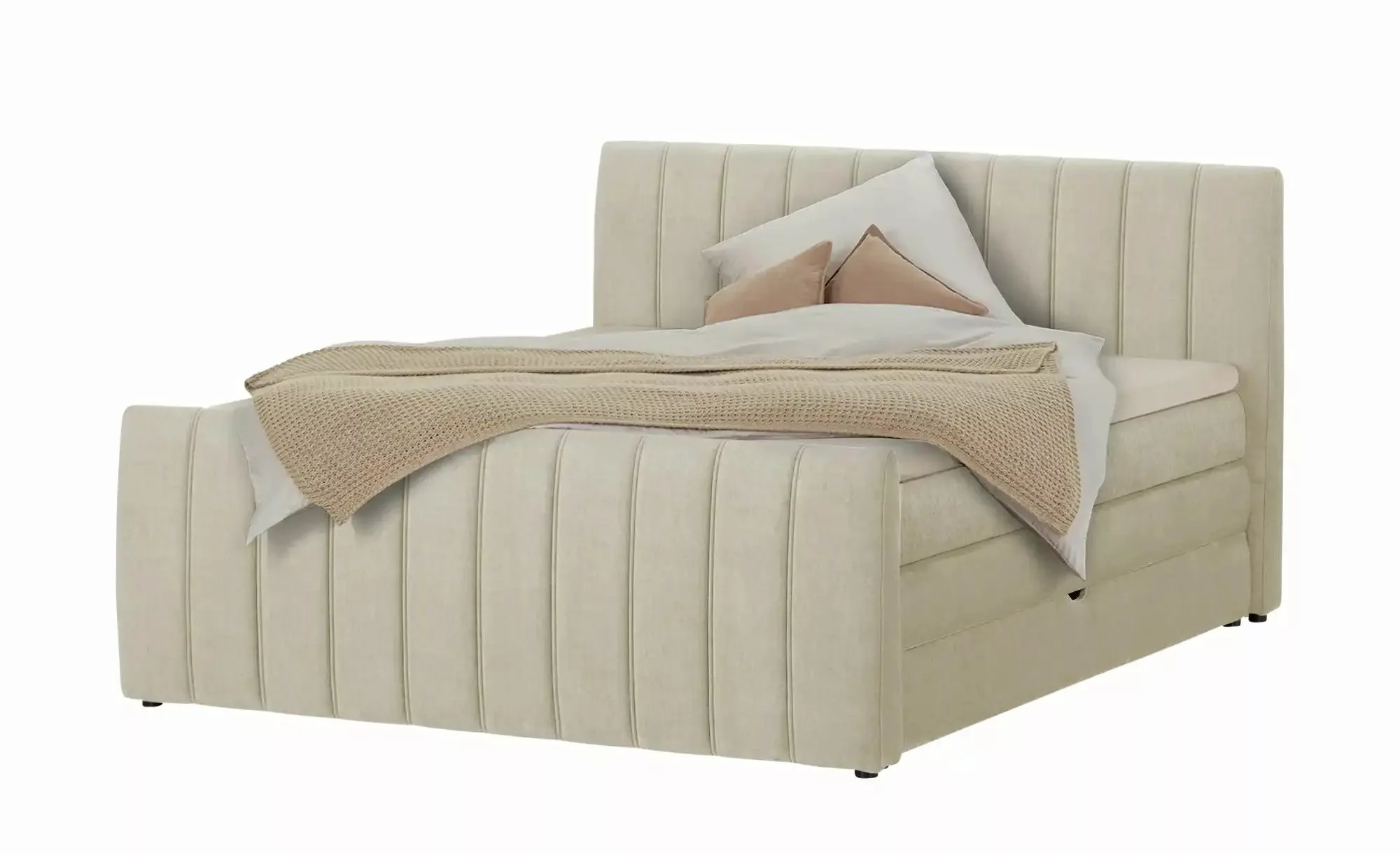 switch Boxspringbett mit Bettkasten Carina ¦ beige ¦ Maße (cm): B: 191 H: 1 günstig online kaufen