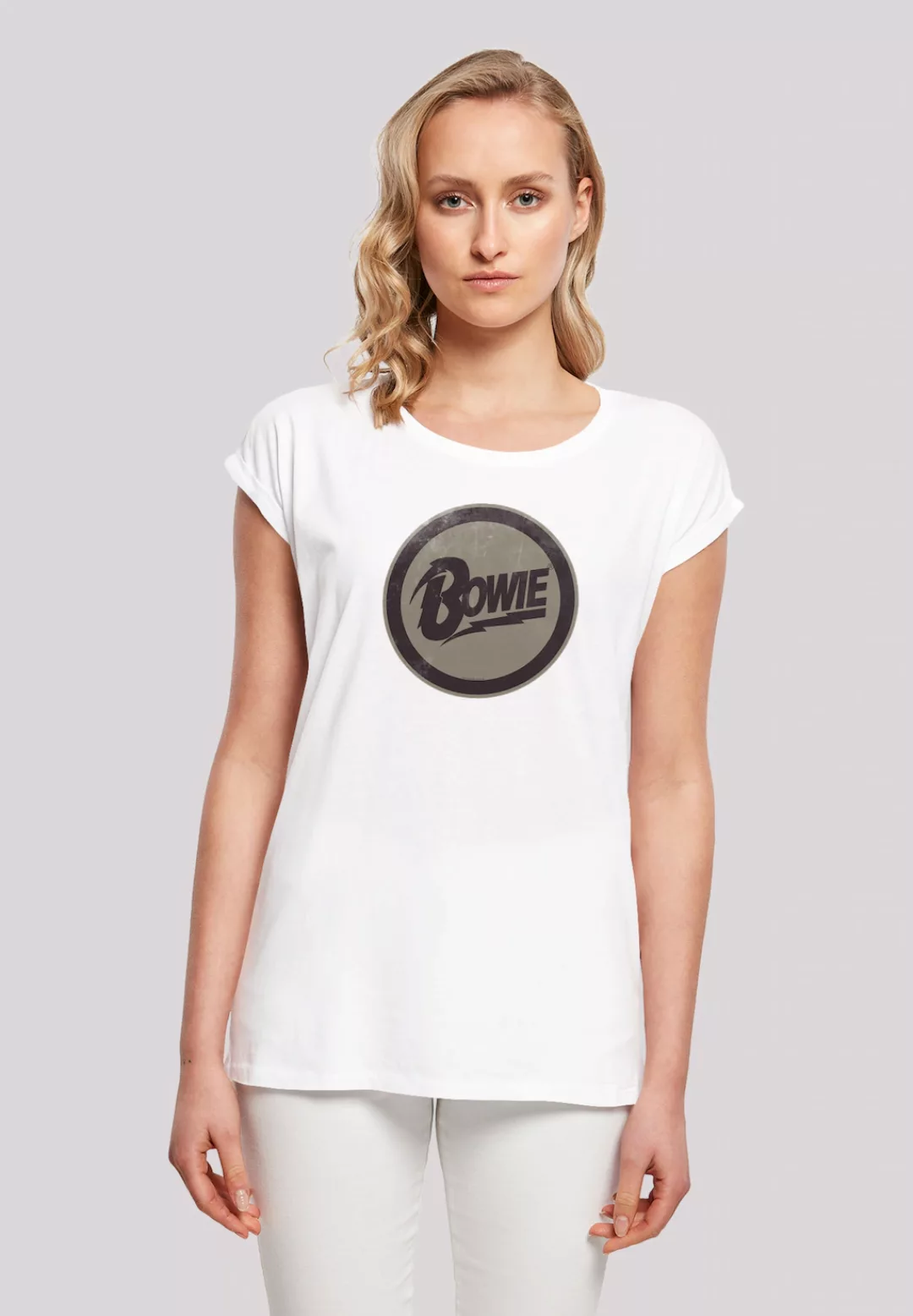 F4NT4STIC T-Shirt "David Bowie Logo", Print günstig online kaufen