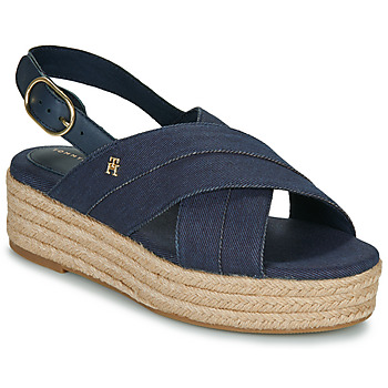 Tommy Hilfiger  Sandalen DENIM ESPADRILLE PLATFORM SANDAL günstig online kaufen