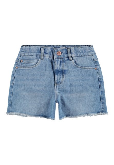 Name It Shorts Jeansshorts mit ausgefranstem Saum und Knopfleiste NKFROSE H günstig online kaufen