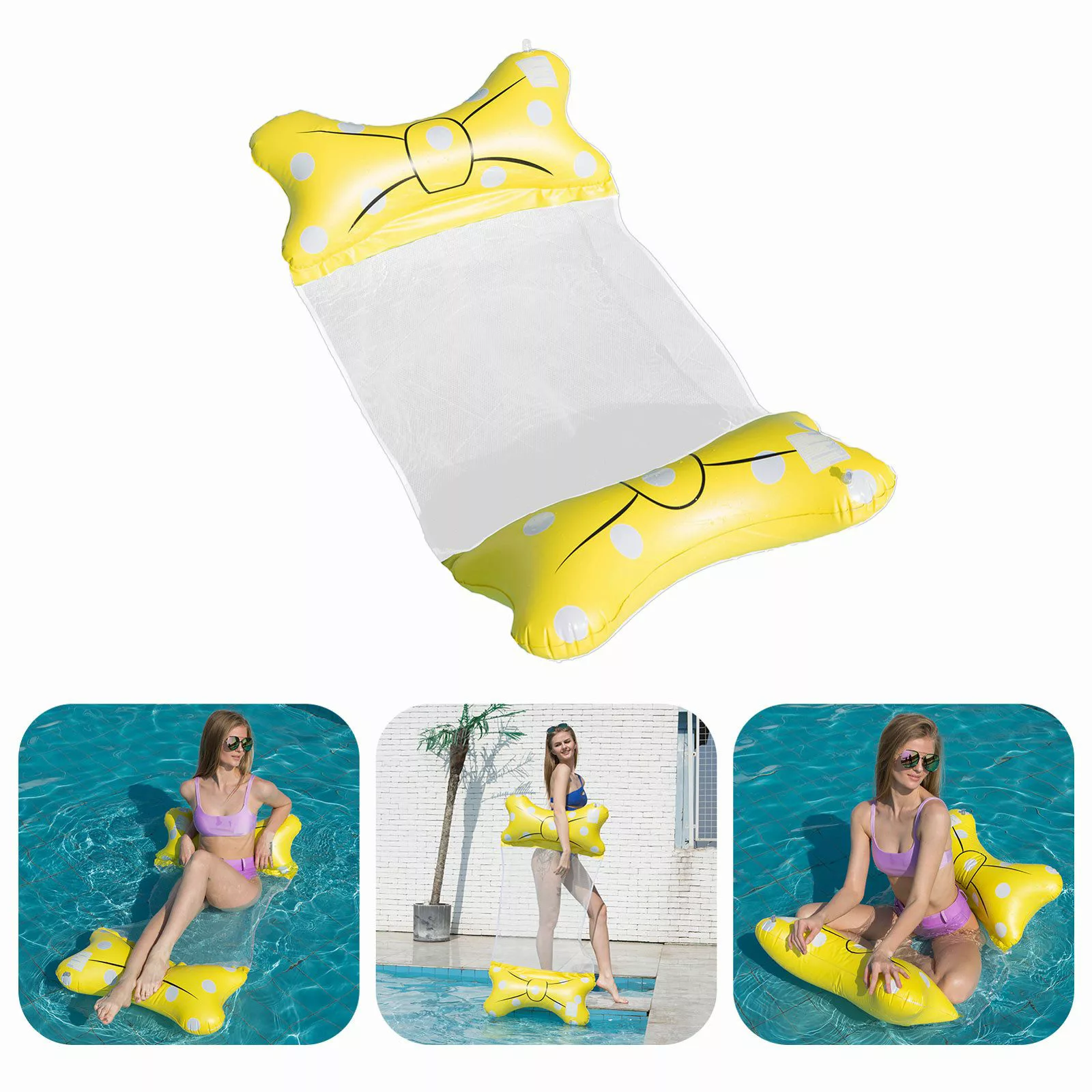 Vivi Idee Badeinsel Wasserhängematte Wasserluftmatraze mit günstig online kaufen
