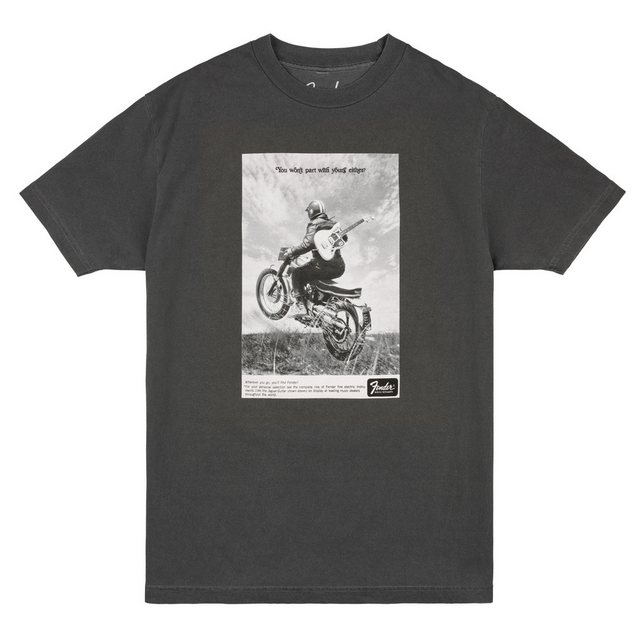 Fender T-Shirt (Textilien, T-Shirts) Vintage Ad Biker Tee M - T-Shirt günstig online kaufen